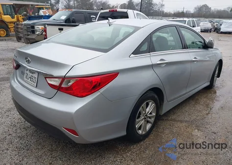 2014 Hyundai Sonata Gls z USA, uszkodzony, nr VIN 5NPEB4AC1EH812417